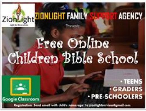 ZIONLIGHT GOOGLE CLASSROOM